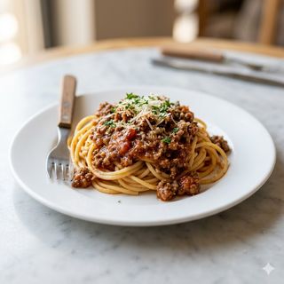 Spaghetti A La Boloñesa