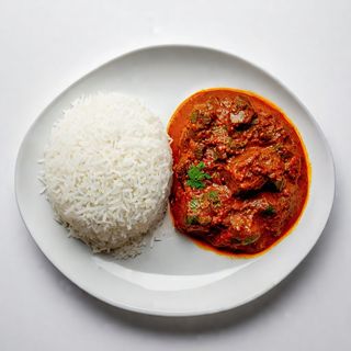 White Basmati Rice & Stew Only