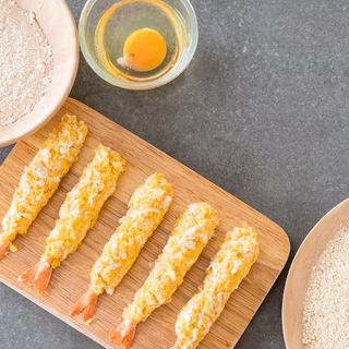 8A. Langostinos Crujientes Con Sésamo