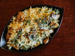 Mushroom Pulao