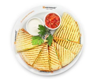 Кесадия с рукколой биг