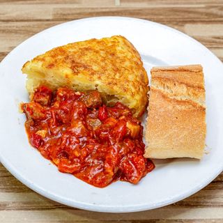 Plato De Magra Con Tortilla De Patatas