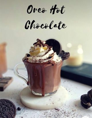 Oreo Hot Chocolate