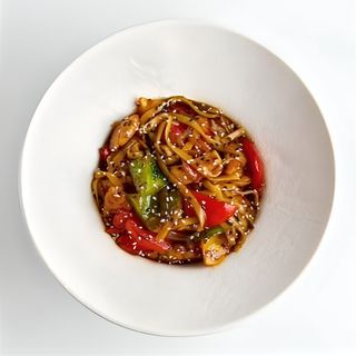 Удон с курицей