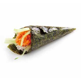 1070. Temaki De Sake Picante (1 Pza.)