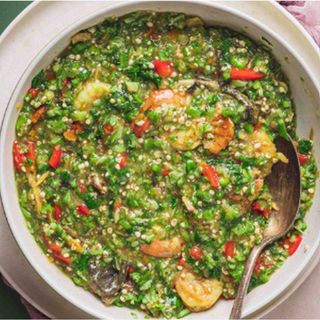 Okra Vegetable  with Beef