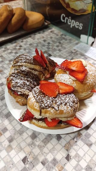Cornetto Nutella e Fragola