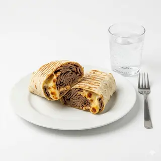 Kebab normal con Queso