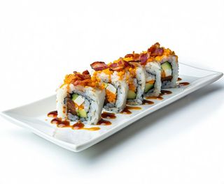 103. Uramaki tempura di gamberone