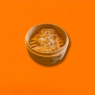 Apple Gyoza fritti con zucchero a velo 4 pezzi