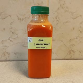 Sok świeżo wyciskany z marchewki 0,25l