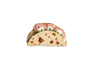 11. Mortadella Bologna, mozzarella di latte fresco, rucola