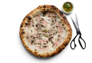 Pizza Capricciosa Bianca