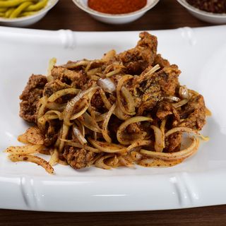 Хрустящие бараньи ребрышки