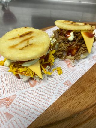 Arepa Morocha mixta