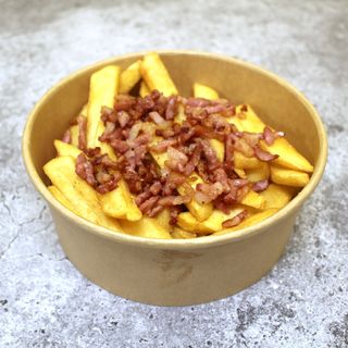 Frytki Box Bacon