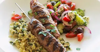 Plat Brochettes Kabab