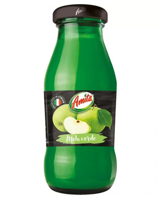Succo di frutta mela verde in vetro 20 cl