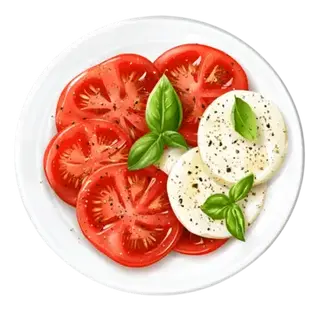 Caprese Con Burrata