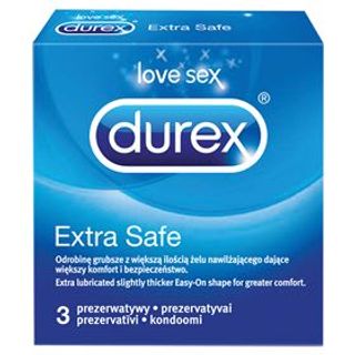 Prezerwatywy Durex Extra safe(3szt.). 