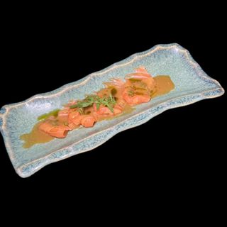 Carpaccio pesto yuzu