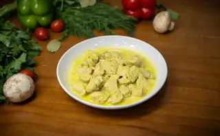 Курица в соусе карри