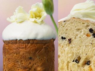 Паска-квітка з цукатами та родзинками, 500 г