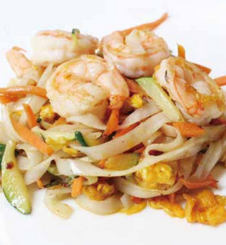 171 Pad thai ai gamberi