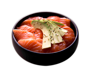 Sashimi Saumon Avocat