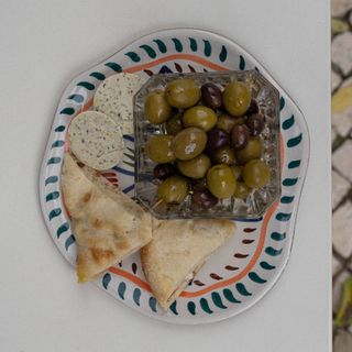 Marinated olives