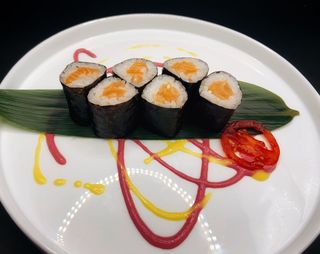 389. Sake hoso maki - 6 pezzi