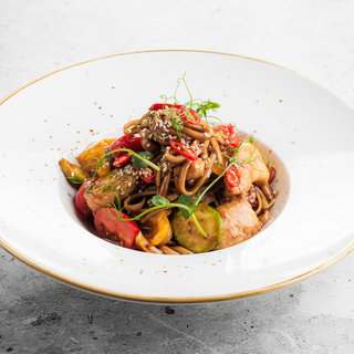 Лапша Удон с курицей