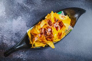Nachos cheddar bacon