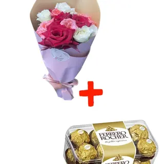  Bouquet  petit+ Ferrero