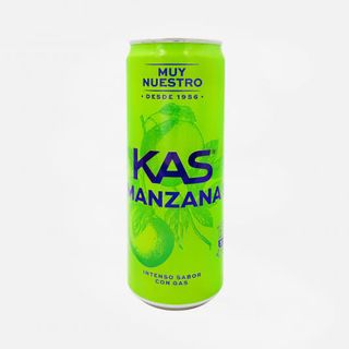 KAS Manzana Refresco con gas sabor Manzana Lata 330ml