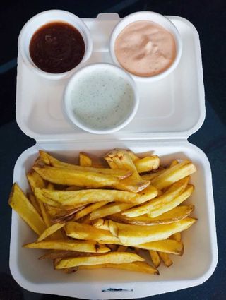 Patatas fritas caseras