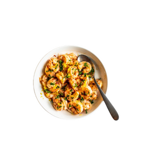 Prawns In Garlic Lemon Sauce