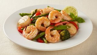 Crevettes Jardinière