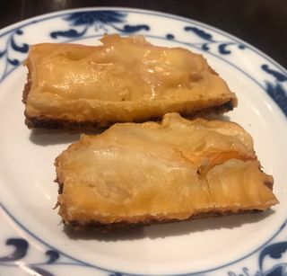 7.Crostini di gamberi 2 pezzi