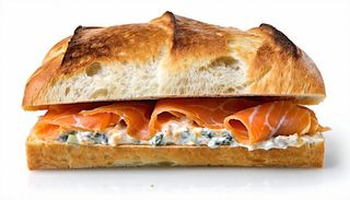 Panino con pesce spada