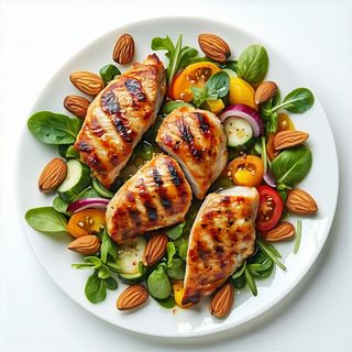 310.. Pollo alle mandorle