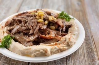Shawarma Ternera con Hummus