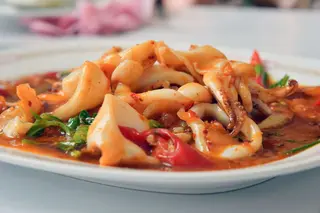 Calamar Sauce Piquante