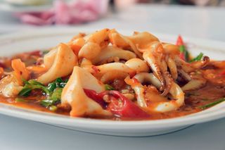 Calamar Sauce Piquante