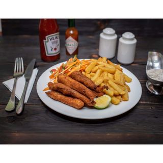 Fish Fingers and chips