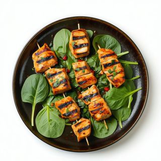 91. Pollo Tikka con Espinacas