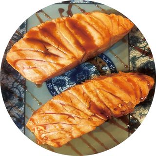 62. Salmón A La Plancha En Salsa Teriyaki