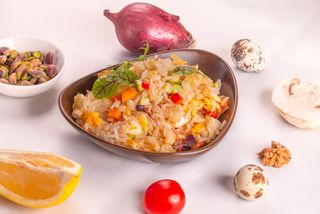 Рис жареный с овощами (150 гр.)