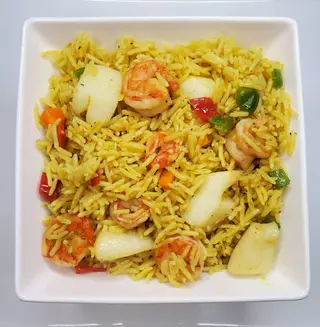 Seafood rice