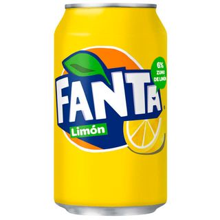 Fanta Limón lata 330ml.